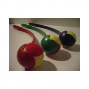 Hundespielzeug Ballschleuder 50 cm lang mit Ball (Nr.10013)