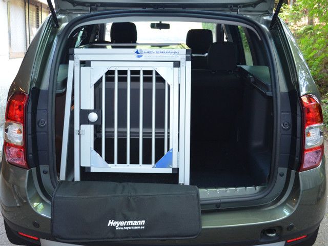 Hundebox/ Einzelbox für Dacia Duster (Sonderbau 411) Hundeboxtrans