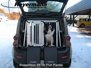 Universal Hundebox Doppelbox 96