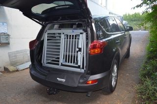 Hundebox/ Einzelbox für Toyota Rav4 4. Generation (Sonderbau 220)