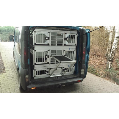 Hier finden Sie passende Hundetransportboxen...