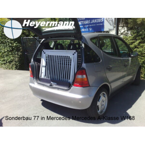 Hundebox/Einzelbox für Mercedes A-Klasse W168...