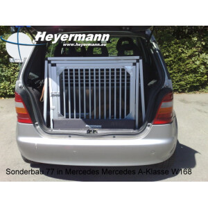 Hundebox/Einzelbox für Mercedes A-Klasse W168...