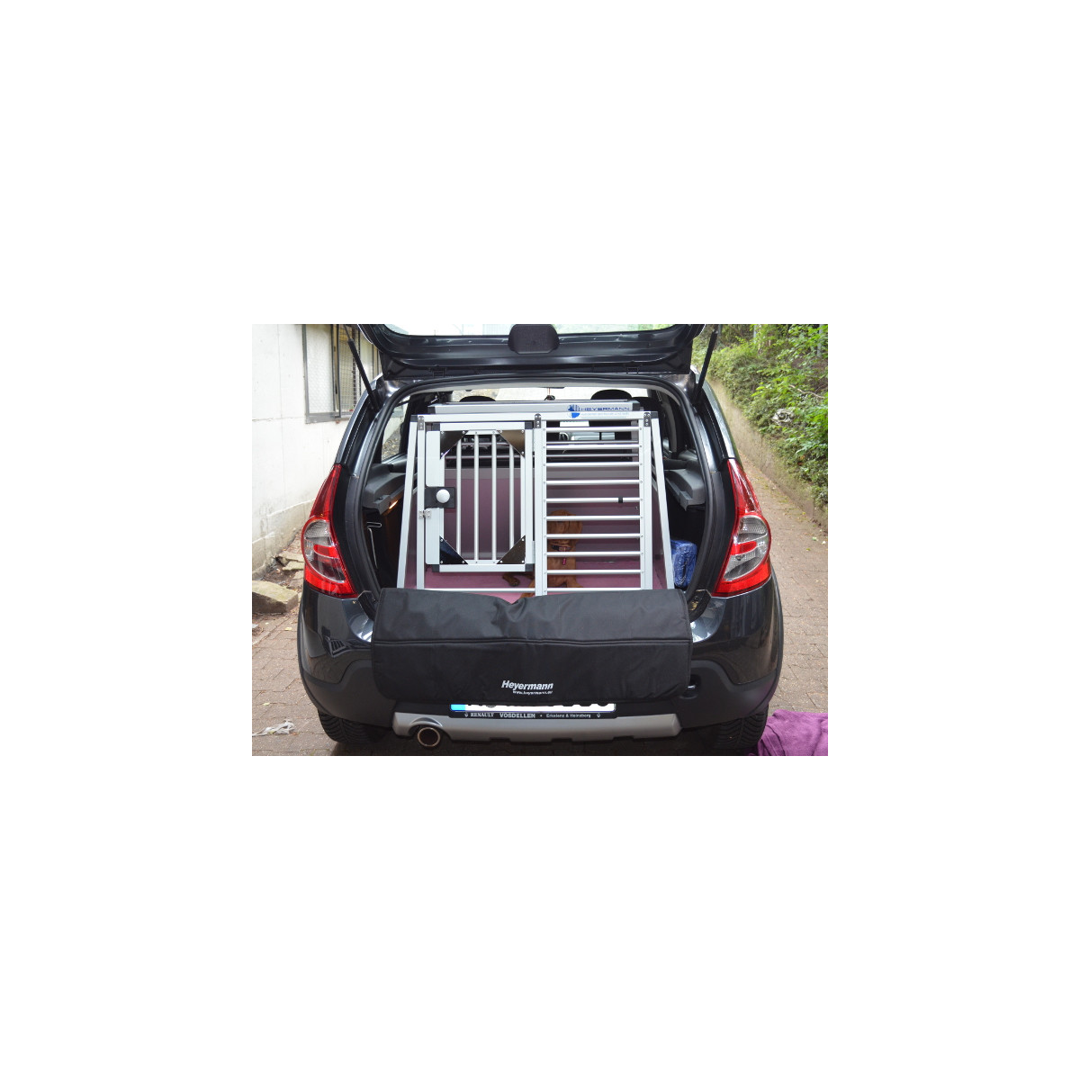 Hundebox/ Einzelbox für Dacia Sandero 1.Generation...