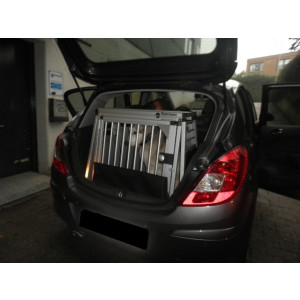 Hundebox/ Einzelbox für Opel Corsa D ohne variablen...