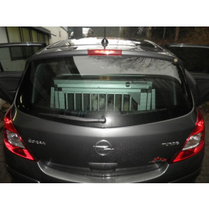Hundebox/ Einzelbox für Opel Corsa D ohne variablen Ladeboden (Sonderbau 66)