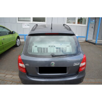 Hundebox/ Doppelbox für Skoda Fabia 2 Combi ohne variablen Ladeboden (Sonderbau 81)