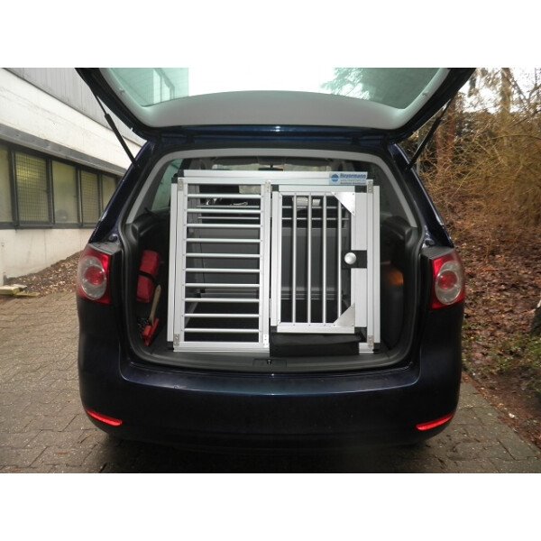 Hundebox/ Einzelbox für VW Golf 6 Plus mit Ladeboden (Sonderbau 109)