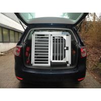 Hundebox/ Einzelbox für VW Golf 6 Plus mit Ladeboden (Sonderbau 109)