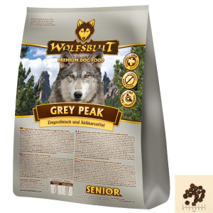 Wolfsblut Grey Peak Senior (Ziege,Süsskartoffel)...