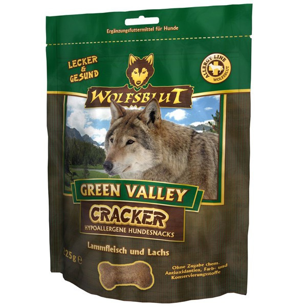 Wolfsblut Cracker Green Valley (Lamm,Lachs) 0,225 kg