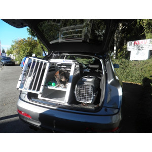 Individuelle Hundetransportbox/ Einzelbox für Audi Q5 8R und Audi Q5 F3 (Individualbau 1)