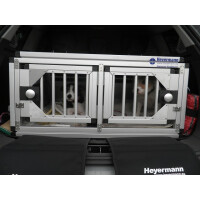 Individuelle Hundetransportbox/ Doppelbox für Ford Kuga 1. Generation (Individualbau 8)