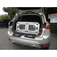 Individuelle Hundetransportbox/ Doppelbox für Ford Kuga 1. Generation (Individualbau 8)
