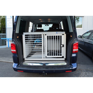 Individuelle Hundetransportbox/ Doppelbox für VW T5...