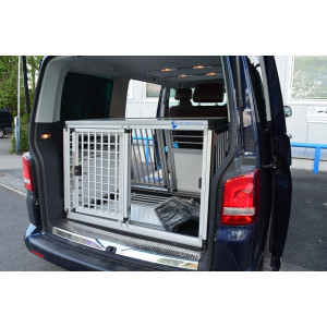 Individuelle Hundetransportbox/ Doppelbox für VW T5...