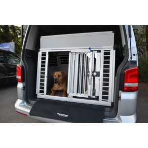 Individuelle Hundetransportbox/ Doppelbox für VW T5 Bus Multivan (Individualbau 14)