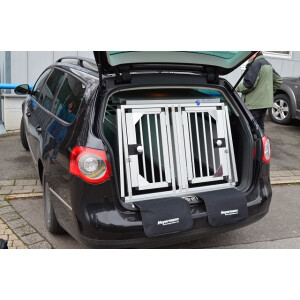 Individuelle Hundetransportbox/ Doppelbox für VW...