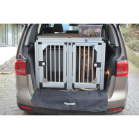 Hundebox/ Doppelbox für VW Touran 1 (5-Sitzer) ohne variablen Ladeboden (Sonderbau 172)