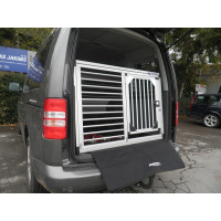 Hundetransportbox/ Einzelbox für VW Caddy Life / Kombi (Sonderbau 175)