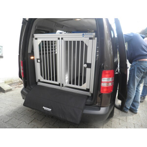 Hundetransportbox/ Doppelbox für VW Caddy Life /...