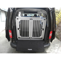Hundetransportbox/ Doppelbox für VW Caddy Life / Kombi (Sonderbau 176)