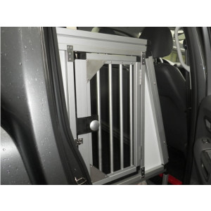 Individuelle Hundetransportbox/ Einzelbox mit 2 Türen für VW Amarok (Individualbau 30)