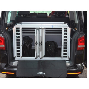 Individuelle Hundetransportbox/ Doppelbox für VW T5...