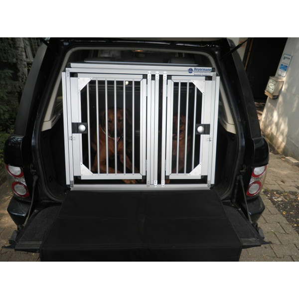Individuelle Hundetransportbox/ Doppelbox für Land Rover Range Rover L322 3. Generation (Individualbau 41)