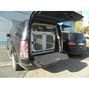 Hundebox/ Doppelbox für Land Rover Discovery 4 (Sonderbau 195)