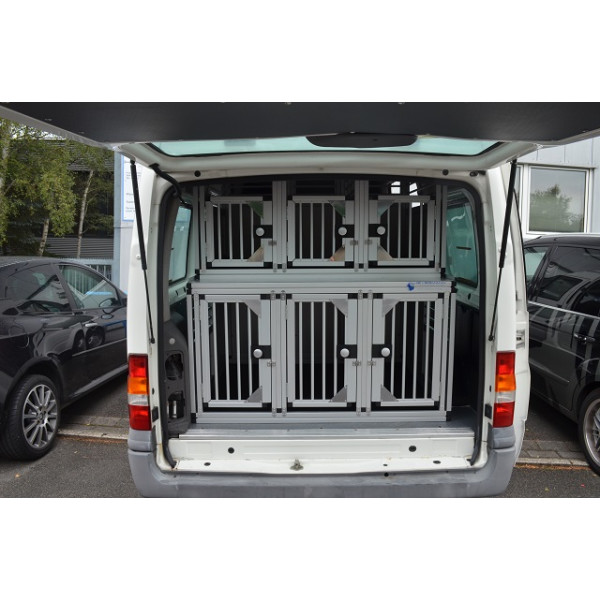 Individuelle Hundetransportbox/ Mehrfachboxen für Ford Transit `00 (Individualbau 44)