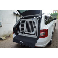 Hundebox/ Einzelbox für Skoda Octavia 3 Combi ohne variablen Ladeboden (Sonderbau 200)
