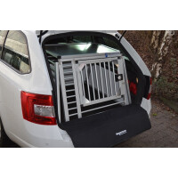 Hundebox/ Einzelbox für Skoda Octavia 3 Combi ohne variablen Ladeboden (Sonderbau 201)