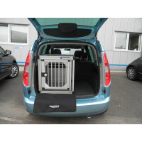 Hundebox/ Einzelbox für Skoda Roomster mit variablen Ladeboden (Sonderbau 202)