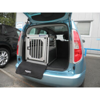 Hundebox/ Einzelbox für Skoda Roomster mit variablen Ladeboden (Sonderbau 202)