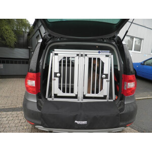 Hundetransportbox/ Doppelbox für Skoda Yeti mit...