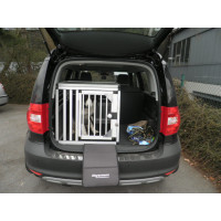 Hundetransportbox/ Einzelbox für Skoda Yeti mit variablen Ladeboden (Sonderbau 207)