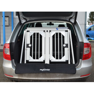 Hundebox/ Doppelbox für Skoda Superb 2 Combi...