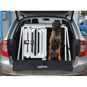Hundebox/ Doppelbox für Skoda Superb 2 Combi...