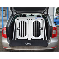 Hundebox/ Doppelbox für Skoda Superb 2 Combi (Sonderbau 209)