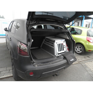 Hundebox/ Einzelbox für Nissan Qashai J10 (Sonderbau...