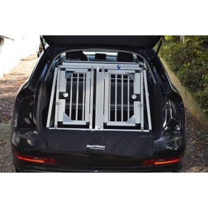 Individuelle Hundetransportbox/  Doppelbox für Audi...