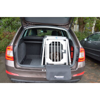 Hundebox/ Einzelbox für Skoda Octavia 3 Combi ohne variablen Ladeboden (Sonderbau 301)