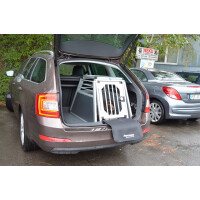 Hundebox/ Einzelbox für Skoda Octavia 3 Combi ohne variablen Ladeboden (Sonderbau 301)