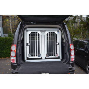 Hundetransportbox/ Doppelbox für Land Rover...