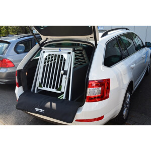 Hundebox/ Einzelbox für Skoda Octavia 3 Combi ohne variablen Ladeboden (Sonderbau 305)