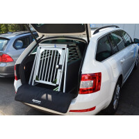 Hundebox/ Einzelbox für Skoda Octavia 3 Combi ohne variablen Ladeboden (Sonderbau 305)