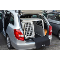 Individuelle Hundetransportbox/ Einzelbox für Skoda Fabia 2 Combi ohne variablen Ladeboden (Individualbau 54)