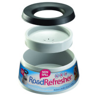 Road Refresher Anti-Überschwemmung Wassernapf für Unterwegs, 1400 ml (Farbe: Grau)
