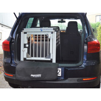 Hundebox/ Einzelbox für VW Tiguan ohne variablen Ladeboden (Sonderbau 320)